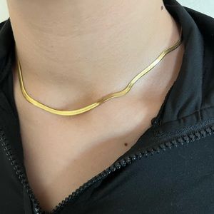 New 18k gold plated necklace